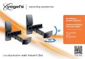 Uchwyt ścienny 2szt. Vogels Loudspeaker Wall mount, Turn, Tilt, Maximum weight 20 kg, Black