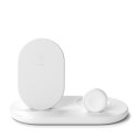 Belkin 3-in-1 Wireless Charger for Apple Devices BOOST CHARGE White