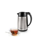 Bosch Kettle DesignLine TWK3P420 Electric, 2400 W, 1.7 L, Stainless steel, 360° rotational base, Stainless steel/Black