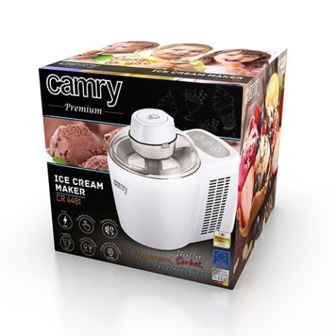 Camry Ice cream maker CR 4481 Power 90 W, Capacity 0.7 L, White Camry Ice cream maker CR 4481 Power 90 W, Capacity 0.7 L, White