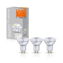 Ledvance SMART+ WiFi Spot Warm White 40 5W 45° 2700K GU10, 3pcs pack