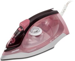 Mesko Iron MS 5028 Steam Iron, 2600 W, Continuous steam 35 g/min, Steam boost performance 60 g/min, Pink/Grey