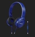 Panasonic Overhead Stereo Headphones RP-HF100ME-A	 Over-ear, Microphone, Blue