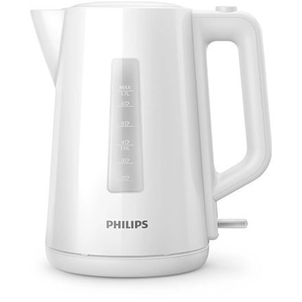 Philips Kettle Series 3000 HD9318/00 Electric, 2200 W, 1.7 L, Plastic, 360° rotational base, White