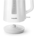 Philips Kettle Series 3000 HD9318/00 Electric, 2200 W, 1.7 L, Plastic, 360° rotational base, White