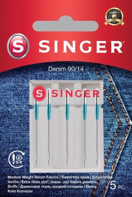 Singer Denim Needle 90/14 5PK