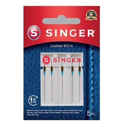 Singer Leather Needle 90/14 5PK