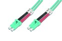 Digitus FO Patch Cord, Duplex, LC to LC MM OM3 50/125 µ, 2 m