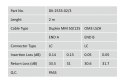 Digitus FO Patch Cord, Duplex, LC to LC MM OM3 50/125 µ, 2 m