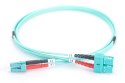 Digitus FO Patch Cord, Duplex, LC to LC SC MM OM3 50/125 µ, 2 m