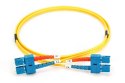 Digitus FO Patch Cord, Duplex, SC to LC SM OS2 09/125 µ, 2 m