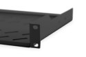 Digitus Fixed Shelf for Racks DN-19 TRAY-1-SW Black