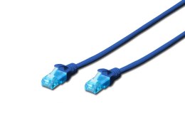 Digitus Patch Cord CAT 5e U-UTP, PVC AWG 26/7, 0.5 m