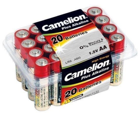 Camelion LR6-BP20 AA/LR6, Plus Alkaline, 20 pc(s)