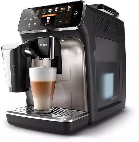 Philips Series 5400 Coffee Maker EP5447/90	 Pump pressure 15 bar, Built-in milk frother, Fully Automatic, 1500 W, Black