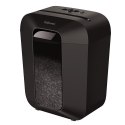 Fellowes Powershred LX41 Black, 17 L, Credit cards shredding, Mini-Cut Shredder, Paper handling standard/output 8 sheets per pas