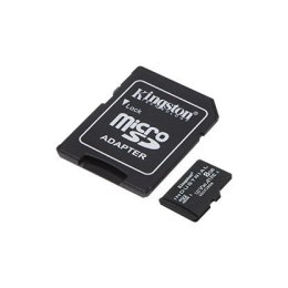 Kingston UHS-I 8 GB, microSDHC/SDXC Industrial Card, Flash memory class Class 10, UHS-I, U3, V30, A1, SD Adapter