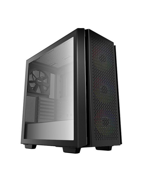 Deepcool MID TOWER CASE CG540 Side window, Black, Mid-Tower, Power supply included No