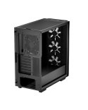 Deepcool MID TOWER CASE CG540 Side window, Black, Mid-Tower, Power supply included No