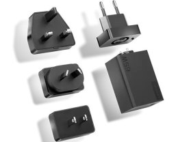 Lenovo Travel Adapter USB-C AC Black, 65 W