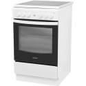 INDESIT Cooker IS5V8GMW/E	 Hob type Vitroceramic, Oven type Electric, White, Width 50 cm, Grilling, 57 L, Depth 60 cm