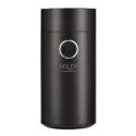 Adler Coffee grinder AD4446bs 150 W, Coffee beans capacity 75 g, Lid safety switch, Black