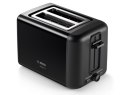 Bosch DesignLine Toaster TAT3P423 Power 970 W, Number of slots 2, Housing material Stainless steel, Black