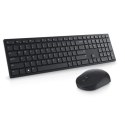 Dell Pro Keyboard and Mouse KM5221W Wireless, Wireless (2.4 GHz), Batteries included, US International (QWERTY), Black