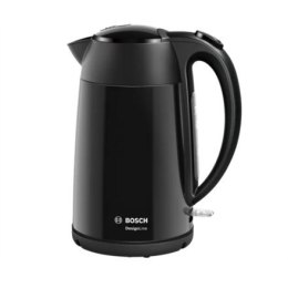 Bosch Kettle DesignLine TWK3P423 Electric, 2400 W, 1.7 L, Stainless steel, 360° rotational base, Jet black polished