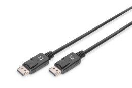 Digitus DisplayPort Connection Cable AK-340100-010-S Black, DP to DP, 1 m