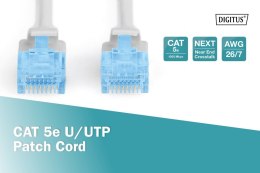 Digitus Patch Cord CAT 5e U-UTP, PVC AWG 26/7, 3 m