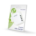 EnerGenie Universal USB charger EG-U4AC-02 White