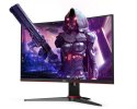 AOC Curved Gaming Monitor C24G2AE/BK 23.6 ", VA, FHD, 1920×1080, 16:9, 1 ms, 250 cd/m², Black/Red