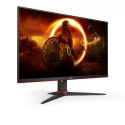 AOC Gaming Monitor 24G2SAE/BK 24 ", VA, FHD, 1920 x 1080, 16:9, 4 ms, 350 cd/m², Black/Red, HDMI ports quantity 2, 165 Hz