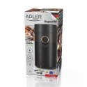 Adler Coffee Mill AD 4446bg 150 W, Coffee beans capacity 75 g, Black