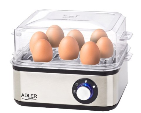 Adler Egg boiler AD 4486 Stainless steel, 800 W