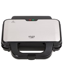 Adler Sandwich maker AD 3043 900 W, Number of plates 1, Number of pastry 2, Black