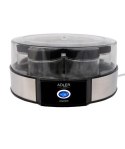 Adler Yogurt Maker AD 4476 Capacity 7x0.2 L, Stainless steel/Black