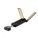 Asus AX1800 Wireless Dual-band USB client card USB-AX56 802.11ax, Antenna type 2xExternal, 1 x USB 3.1, 1 x USB 2.0