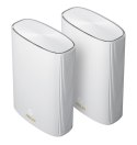 Asus ZenWiFi AX Hybrid (XP4) (2pk White) 802.11ax, 574+1201 Mbit/s, Ethernet LAN (RJ-45) ports 2, Mesh Support Yes, MU-MiMO Yes,