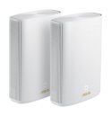 Asus ZenWiFi AX Hybrid (XP4) (2pk White) 802.11ax, 574+1201 Mbit/s, Ethernet LAN (RJ-45) ports 2, Mesh Support Yes, MU-MiMO Yes,