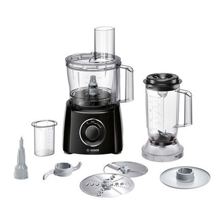 Bosch MCM3201B Food processor, 800W, Bowl capacity: 2.3L, 2 speed settings, Black Bosch Bosch MCM3201B Black, 800 W, Number of