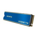 ADATA LEGEND 710 512 GB, SSD form factor M.2 2280, SSD interface PCIe Gen3x4, Write speed 1800 MB/s, Read speed 2400 MB/s