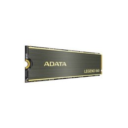 ADATA LEGEND 840 512 GB, SSD form factor M.2 2280, SSD interface PCIe Gen4x4, Write speed 4500 MB/s, Read speed 5000 MB/s