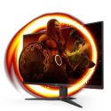 AOC Monitor 24G2ZE/BK 23.8 ", IPS, FHD, 1920 x 1080, 16:9, 1 ms, 350 cd/m², Black, Headphone out (3.5mm), 240 Hz, HDMI ports qua