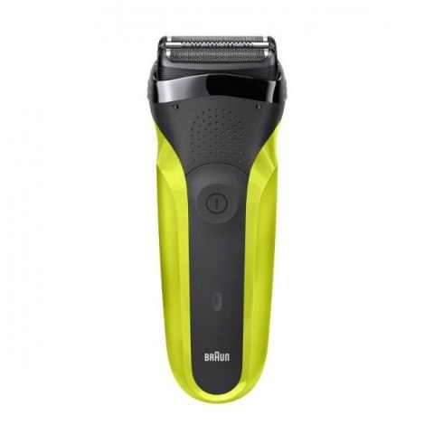 Braun Shaver 300s Operating time (max) 30 min, Black/Green