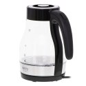 Camry Kettle CR 1300 Electric, 2200 W, 1.7 L, Stainless steel, 360° rotational base, Black