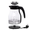 Camry Kettle CR 1300 Electric, 2200 W, 1.7 L, Stainless steel, 360° rotational base, Black