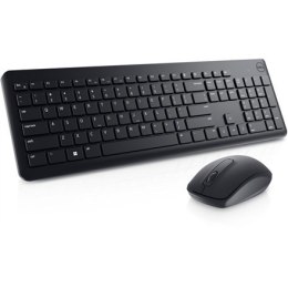 Dell Keyboard and Mouse KM3322W Keyboard and Mouse Set, Wireless, Batteries included, US, Black