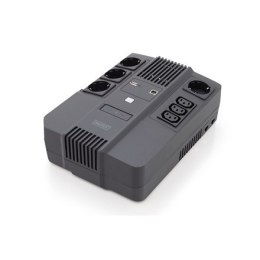 Digitus All-in-One UPS, 600VA/360W, LED 12V/7Ah x1, 4x CEE 7/7,3x IEC C13, USB, RJ45